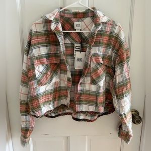 Urban Outfitters BDG Cropped Flannel